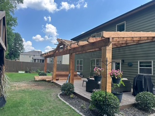 Cedar Pergola
