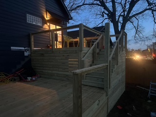 Elevated Deck & Rail