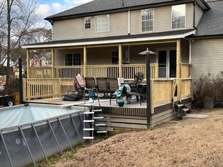 Covered Back Porch