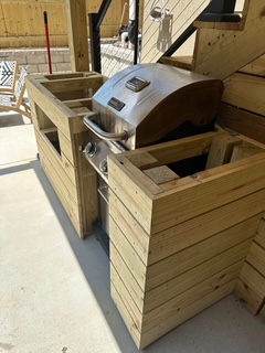 Custom Grill Surround